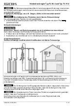 Предварительный просмотр 7 страницы GOK FL 90-4 Assembly And Operating Manual