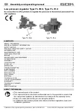 Предварительный просмотр 13 страницы GOK FL 90-4 Assembly And Operating Manual