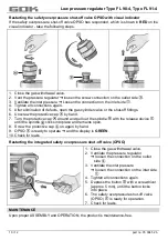 Предварительный просмотр 22 страницы GOK FL 90-4 Assembly And Operating Manual