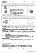 Предварительный просмотр 58 страницы GOK FL 90-4 Assembly And Operating Manual