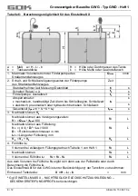 Preview for 8 page of GOK GWD Assembly And Operating Manual