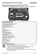 Preview for 73 page of GOK Leak Check LPG PRO Assembly And Operating Manual