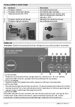 Preview for 90 page of GOK Leak Check LPG PRO Assembly And Operating Manual