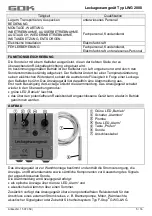 Предварительный просмотр 5 страницы GOK LWG 2000 Assembly And Operating Manual