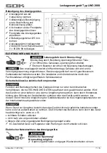 Предварительный просмотр 7 страницы GOK LWG 2000 Assembly And Operating Manual