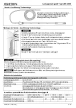 Предварительный просмотр 9 страницы GOK LWG 2000 Assembly And Operating Manual