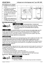 Предварительный просмотр 71 страницы GOK LWG 2000 Assembly And Operating Manual