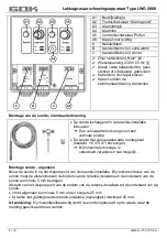 Предварительный просмотр 72 страницы GOK LWG 2000 Assembly And Operating Manual