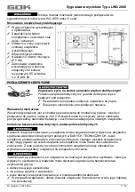 Предварительный просмотр 87 страницы GOK LWG 2000 Assembly And Operating Manual