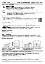 Preview for 27 page of GOK NDR 0515 Assembly And Operating Manual