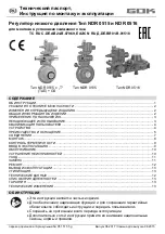 Preview for 73 page of GOK NDR 0515 Assembly And Operating Manual