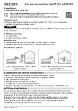 Предварительный просмотр 91 страницы GOK NDR 0515 Assembly And Operating Manual