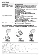 Предварительный просмотр 98 страницы GOK NDR 0515 Assembly And Operating Manual