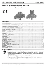 Preview for 17 page of GOK NDR 0516 Assembly And Operating Manual