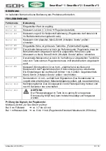 Preview for 13 page of GOK SmartBox 1 Assembly And Operating Instructions Manual