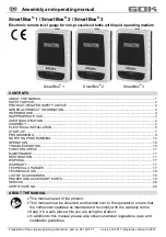 Preview for 21 page of GOK SmartBox 1 Assembly And Operating Manual