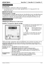 Preview for 47 page of GOK SmartBox 1 Assembly And Operating Manual