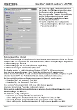 Preview for 22 page of GOK SmartBox 4 LAN Assembly And Operating Manual