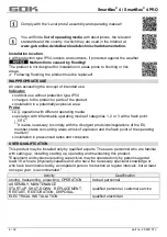 Preview for 36 page of GOK SmartBox 4 Assembly And Operating Manual