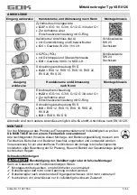 Предварительный просмотр 5 страницы GOK VSR 0126 Assembly And Operating Manual