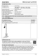 Предварительный просмотр 9 страницы GOK VSR 0126 Assembly And Operating Manual