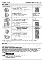 Предварительный просмотр 42 страницы GOK VSR 0126 Assembly And Operating Manual