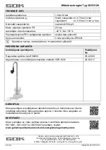 Предварительный просмотр 46 страницы GOK VSR 0126 Assembly And Operating Manual