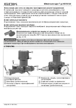 Предварительный просмотр 59 страницы GOK VSR 0126 Assembly And Operating Manual