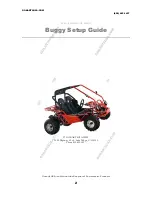 Предварительный просмотр 2 страницы GOKARTS USA CN250 Dune Buggy Setup Manual