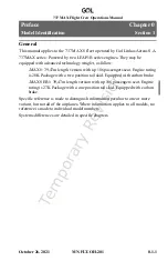 Preview for 5 page of GOL 737-8 Operation Manual