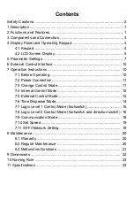 Preview for 3 page of Golander pump BT103S Operating Manual