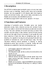 Preview for 4 page of Golander pump BT103S Operating Manual