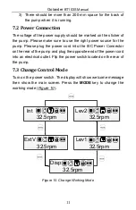 Preview for 14 page of Golander pump BT103S Operating Manual