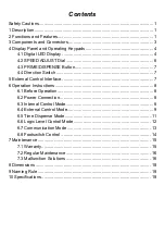 Preview for 2 page of Golander pump WG600S Operation Manual