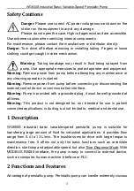 Preview for 3 page of Golander pump WG600S Operation Manual