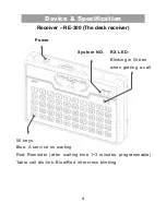 Preview for 6 page of Gold Apollo RE-300 User Manual