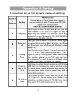 Preview for 10 page of Gold Apollo RE-300 User Manual