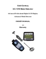 Gold Century GC-1019 Owner'S Manual preview
