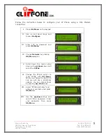 Preview for 9 page of Gold Line glipfone User Manual