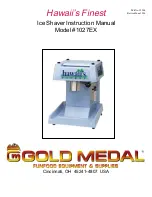 Gold Medal 1027EX Instruction Manual preview