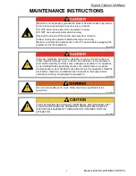 Предварительный просмотр 9 страницы Gold Medal 2001BNX Instruction Manual