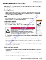 Предварительный просмотр 3 страницы Gold Medal 2003BNX Instruction Manual