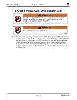 Preview for 4 page of Gold Medal 2011 Series Instruction Manual