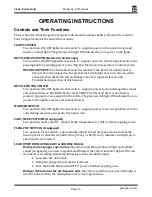 Preview for 13 page of Gold Medal 2011 Series Instruction Manual