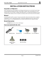 Preview for 4 page of Gold Medal 2121NSX Instruction Manual