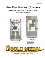 Preview for 1 page of Gold Medal 2212 Series Instruction Manual