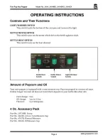 Preview for 4 page of Gold Medal 2404 Series Instruction Manual