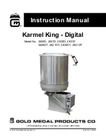 Gold Medal 2620DT Instruction Manual preview