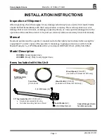 Preview for 4 page of Gold Medal 4110BG Instruction Manual