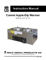 Gold Medal 4211C Instruction Manual preview